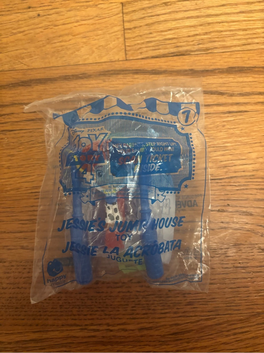 Disney Toy Story 4 Jessie's Jump House 2019 McDonald's Happy Meal Toy #7 NEW